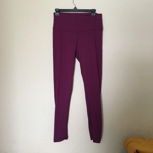 plum leggings